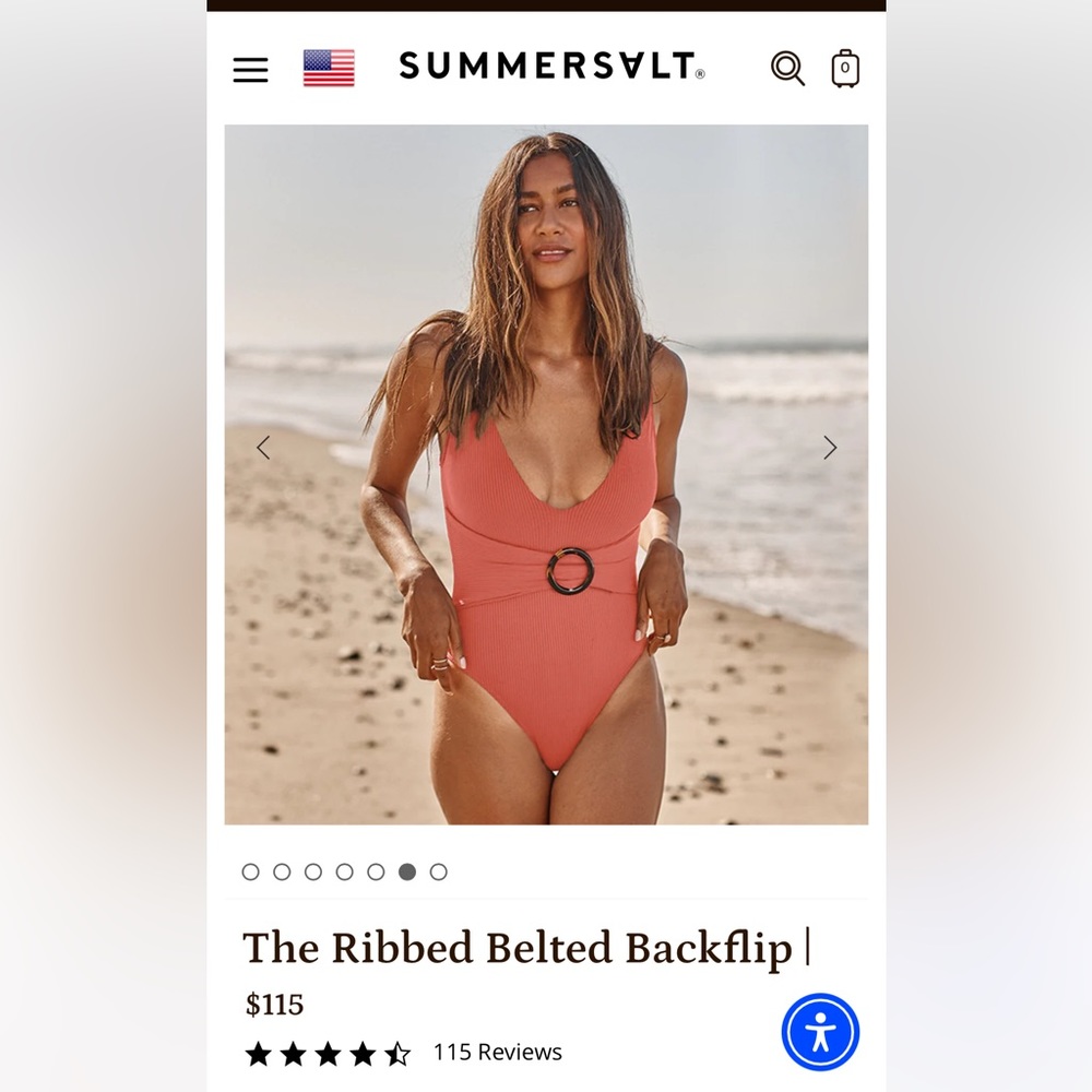 NWT Summersalt one piece